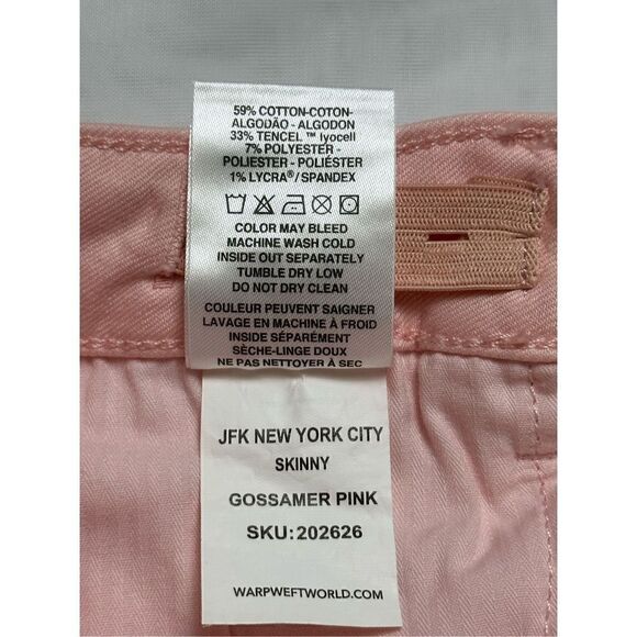 Warp+Weft Girls Pink JFK-Skinny Size 14 - Picture 8 of 11